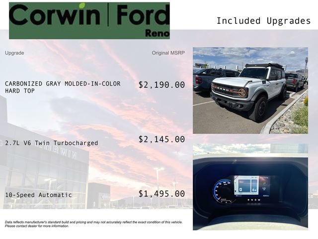 Used 2024 Ford Bronco Black Diamond AWD/4WD image 3
