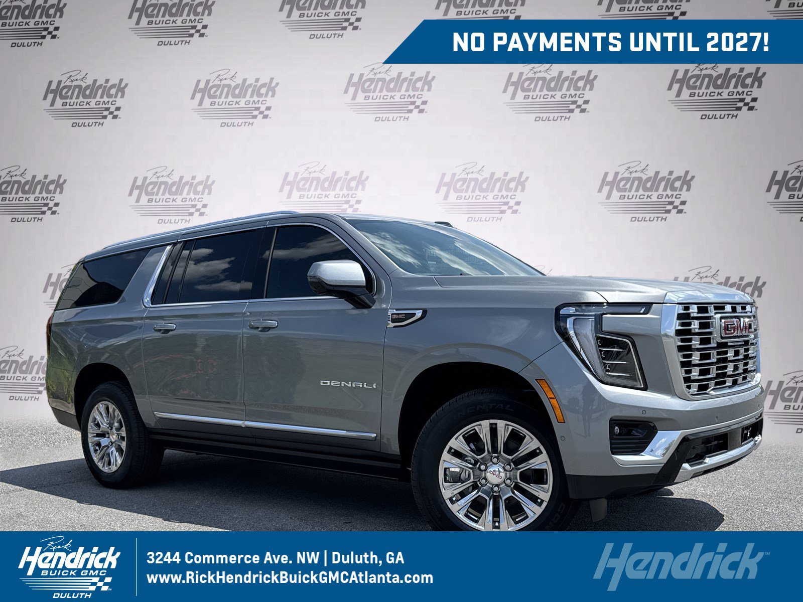 New 2026 GMC Yukon XL Denali w/ Sun & Power Step Package