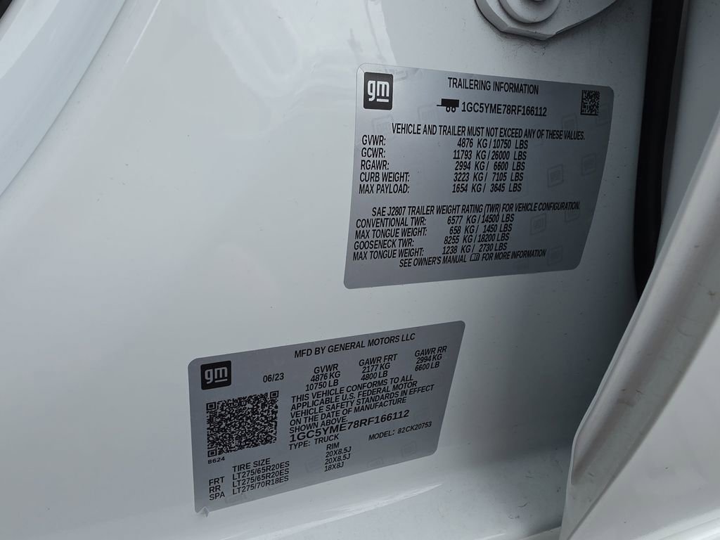 Used 2024 Chevrolet Silverado 2500 Custom w/ Custom Value Package image 33