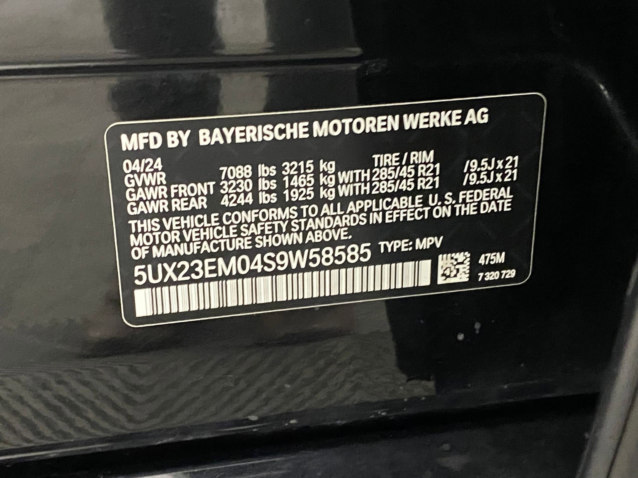 Certified 2025 BMW X7 xDrive40i image 22