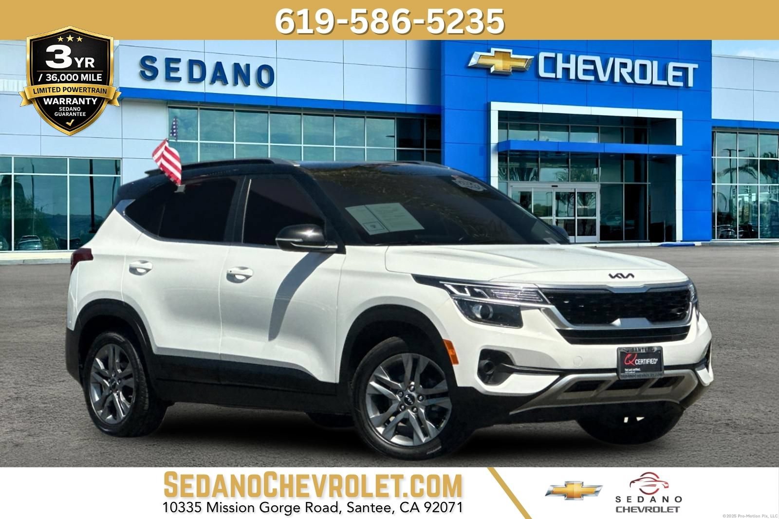 Used 2023 Kia Seltos S FWD image 1