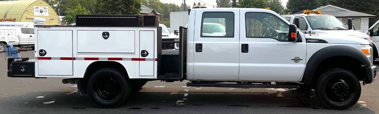 Used 2012 Ford F550 4x4 Crew Cab Super Duty w/ Payload Upgrade Pkg image 4