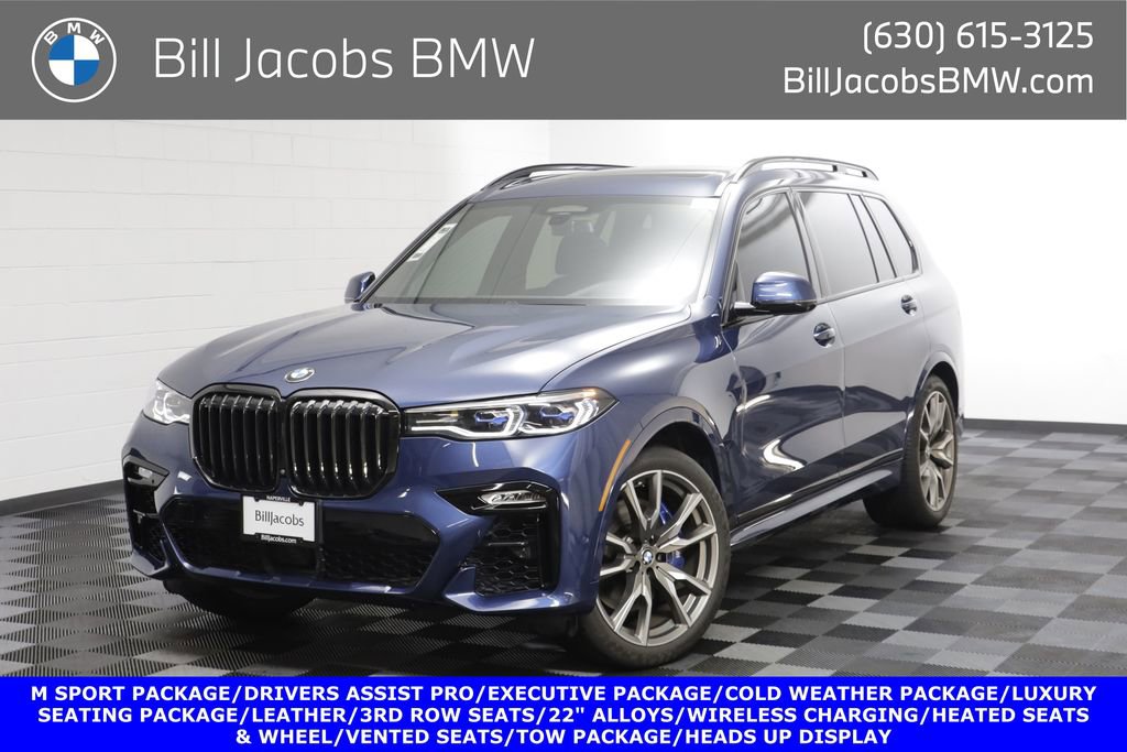 Used 2022 BMW X7 M50i AWD/4WD image 1