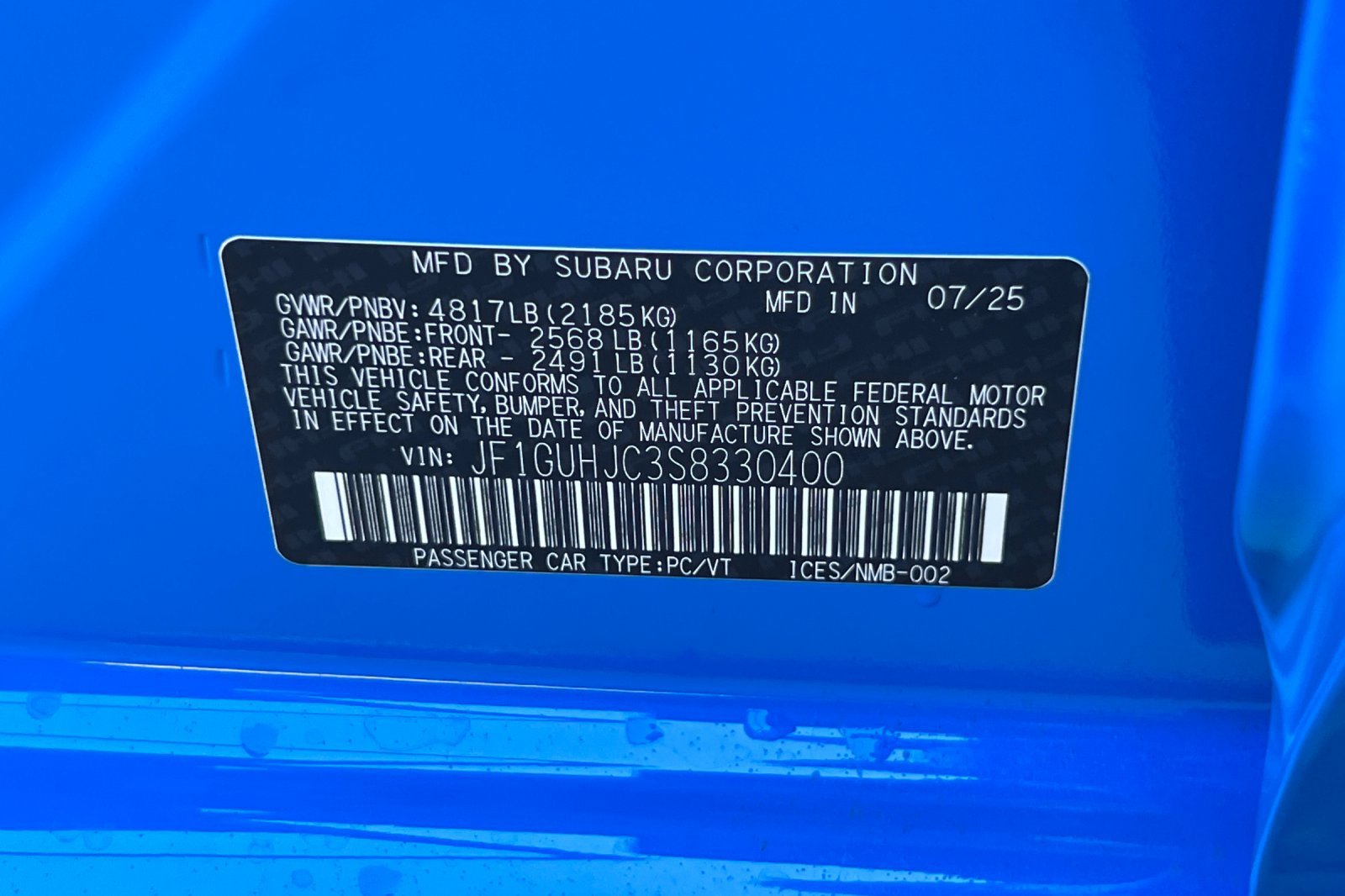 New 2025 Subaru Impreza RS image 27