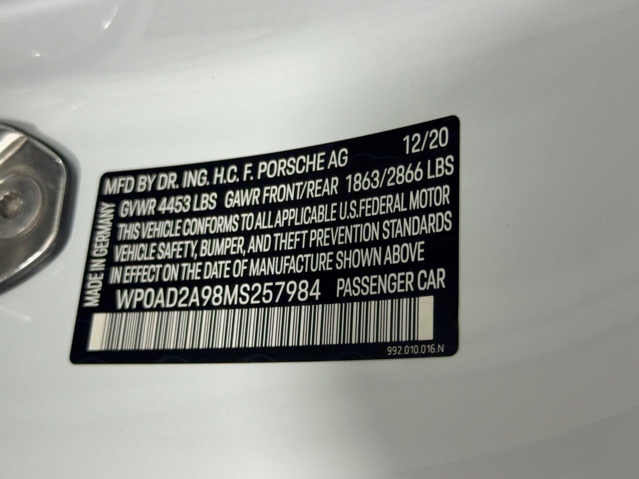 Certified 2021 Porsche 911 Turbo S AWD/4WD image 31