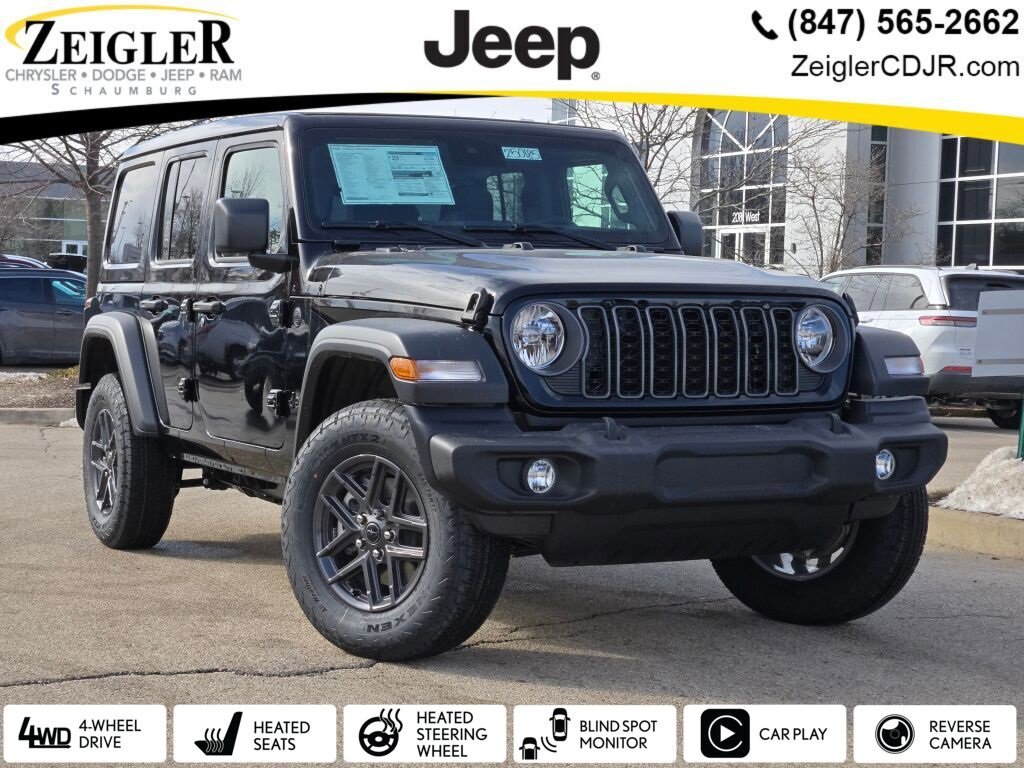 New 2025 Jeep Wrangler Sport S