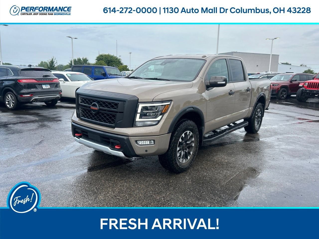 Used 2020 Nissan Titan PRO-4X w/ Pro-4x Utility Package AWD/4WD image 8