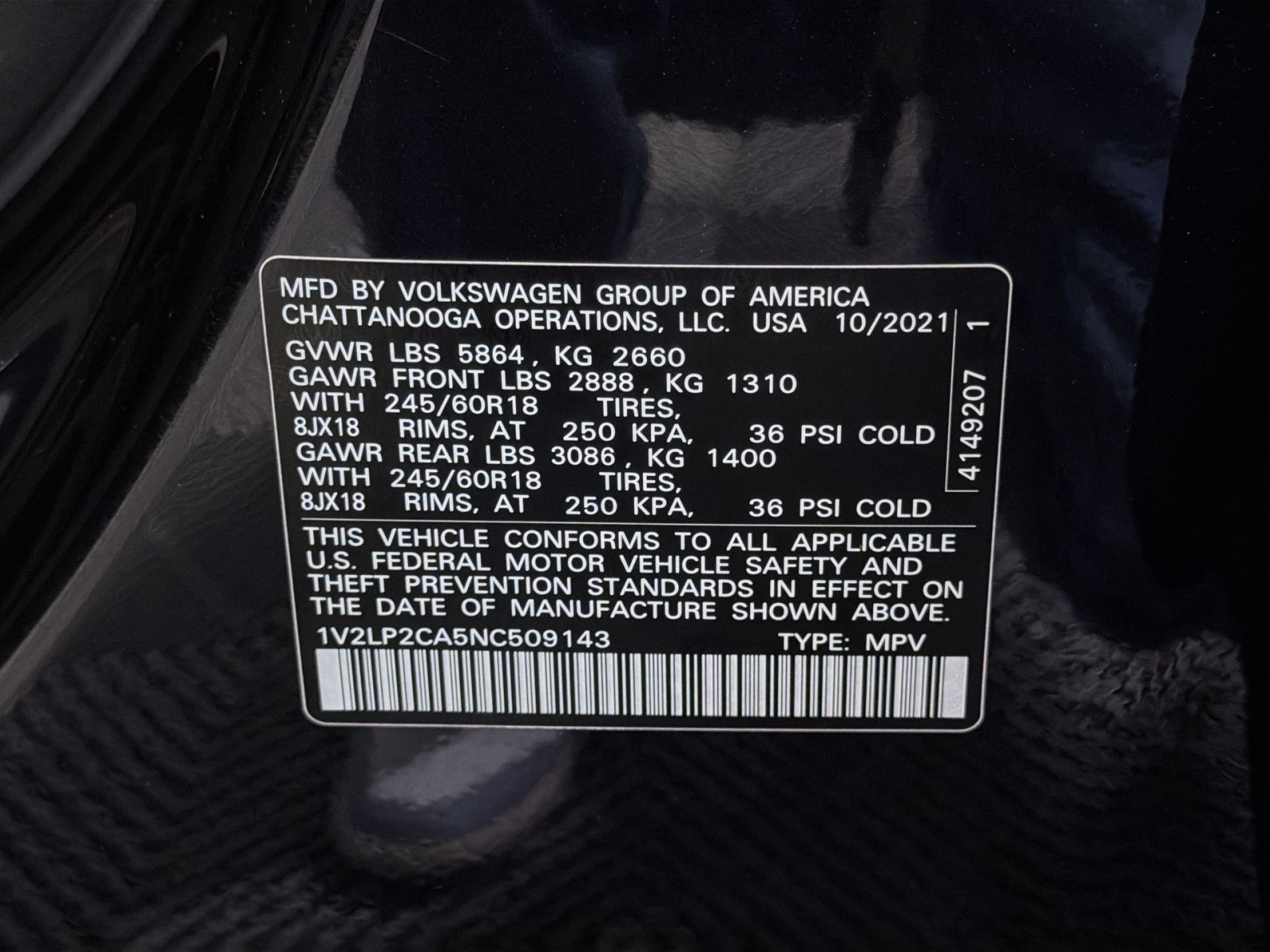 Used 2022 Volkswagen Atlas SE AWD/4WD image 34