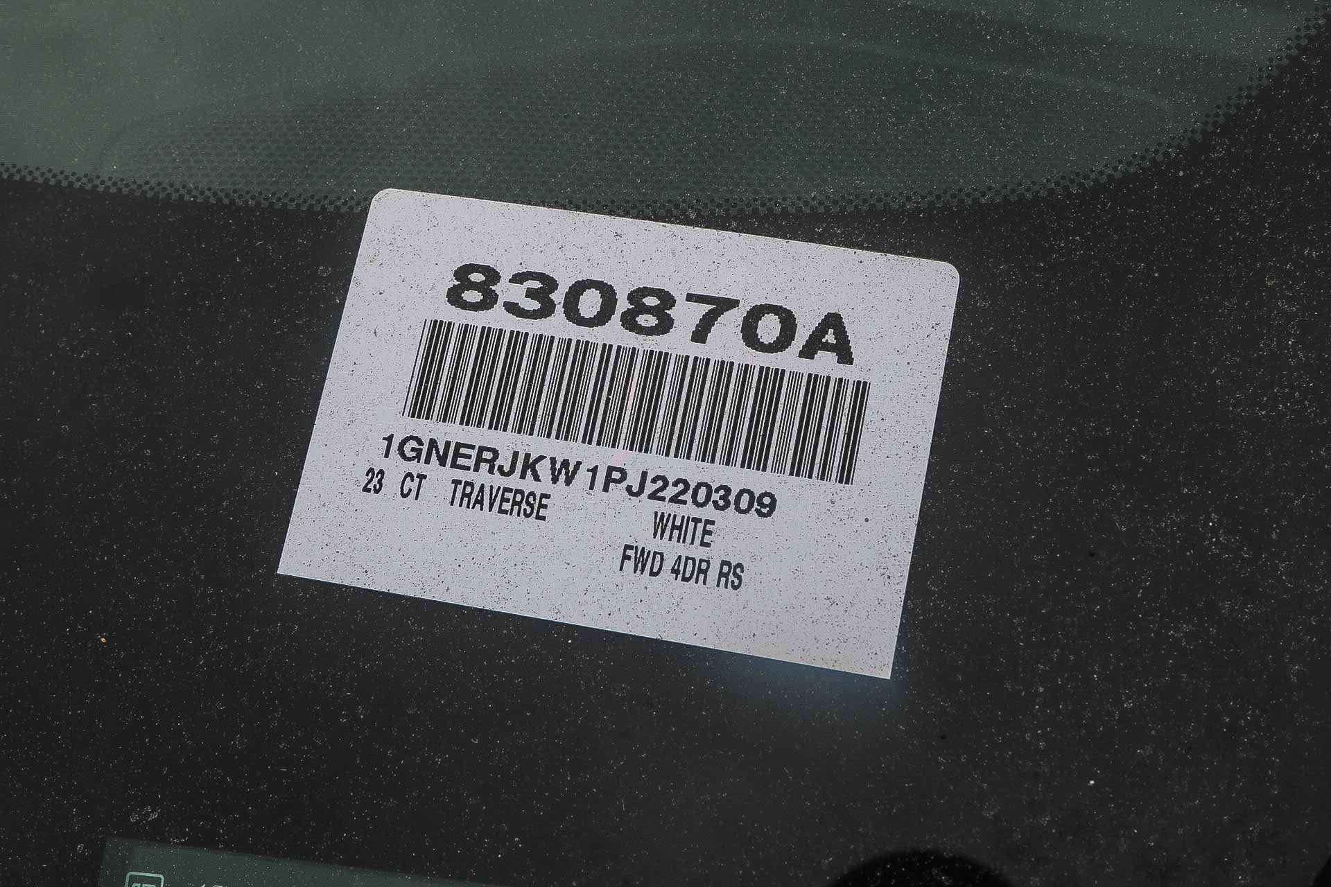 Used 2023 Chevrolet Traverse RS w/ LPO, Cargo Package image 30