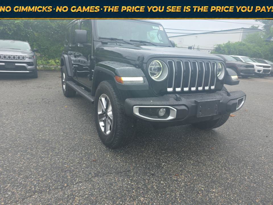 Used 2022 Jeep Wrangler Unlimited Sahara w/ LED Lighting Group