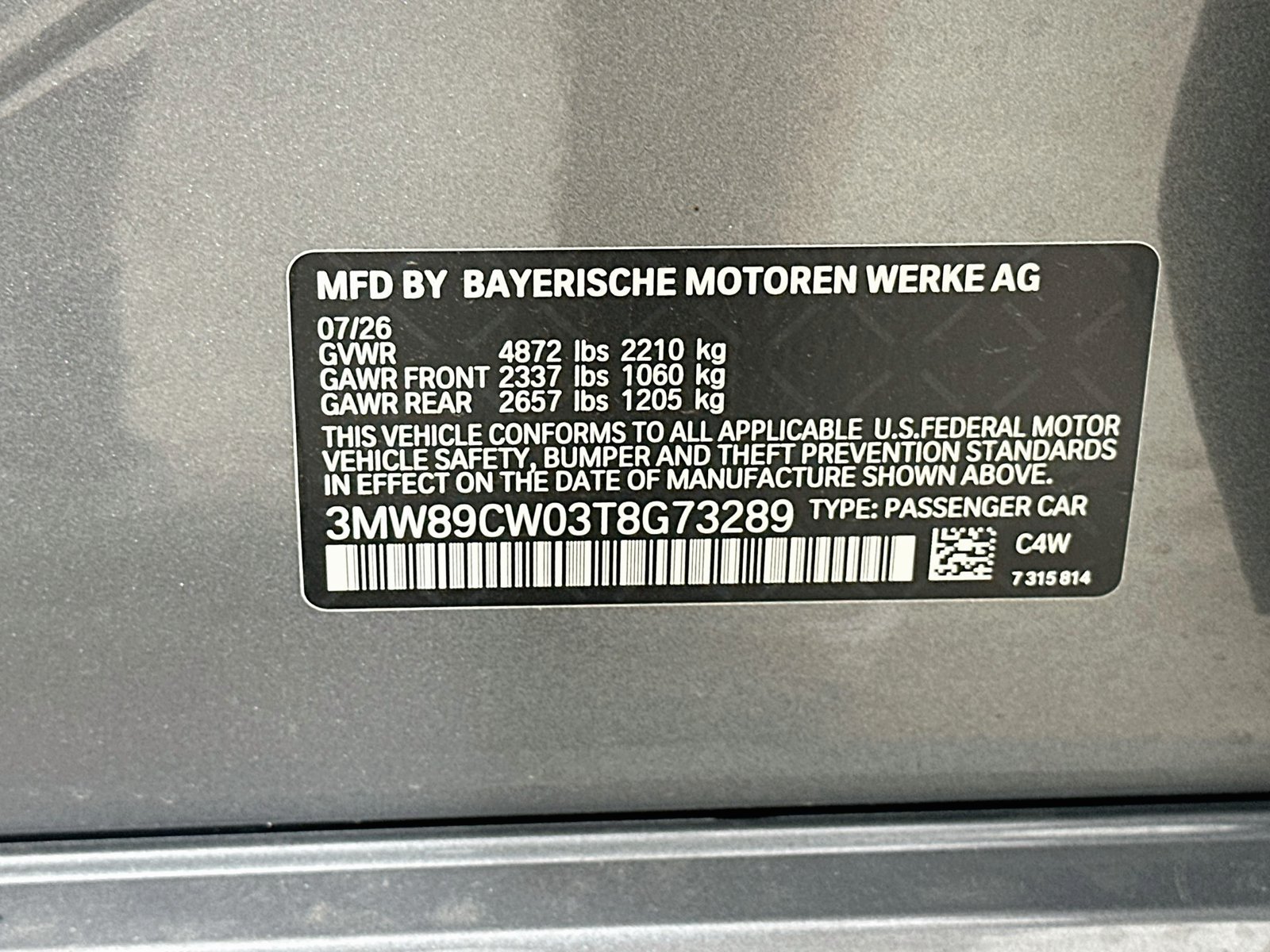 New 2026 BMW 330i xDrive Sedan w/ M Sport Package AWD/4WD image 48