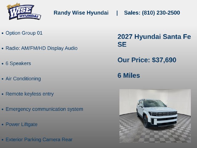 New 2027 Hyundai Santa Fe SE FWD image 5