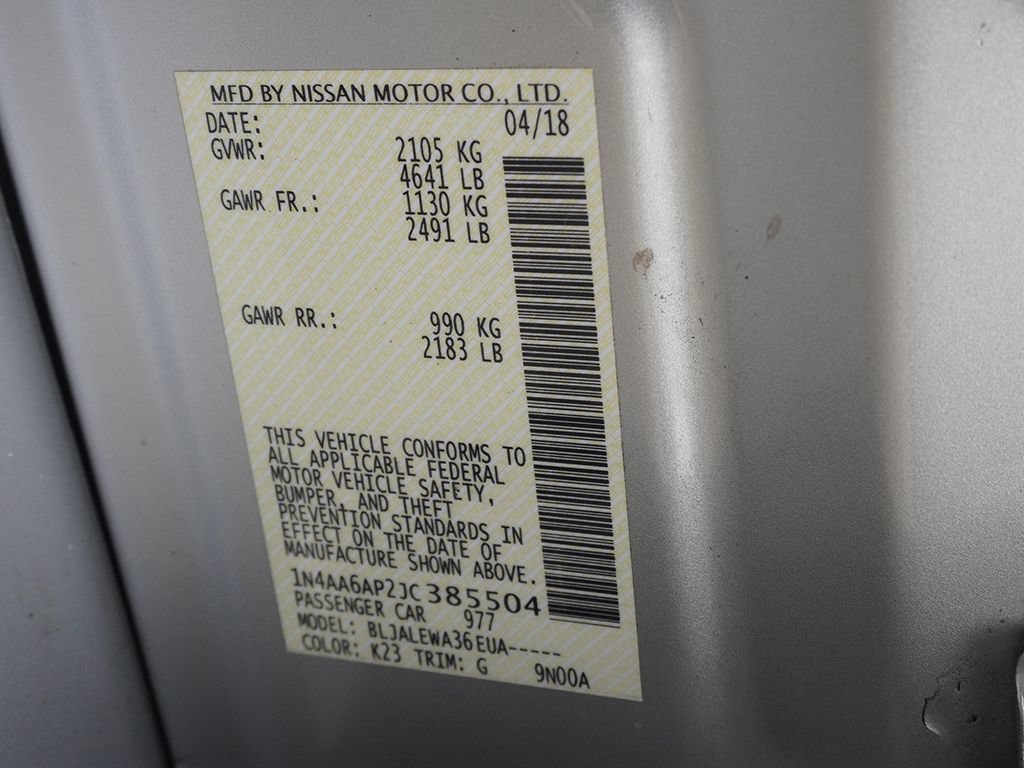 Used 2018 Nissan Maxima 3.5 SL FWD image 60