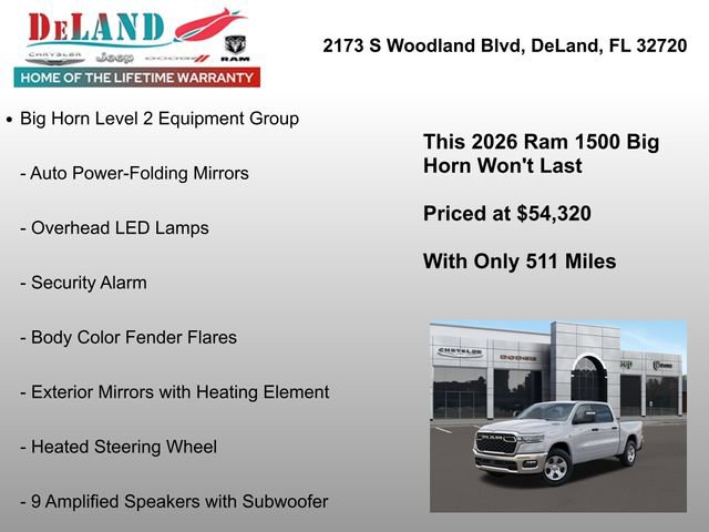 New 2026 RAM 1500 Big Horn image 24