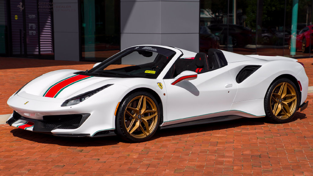 Certified 2020 Ferrari 488 Pista Spider RWD image 1