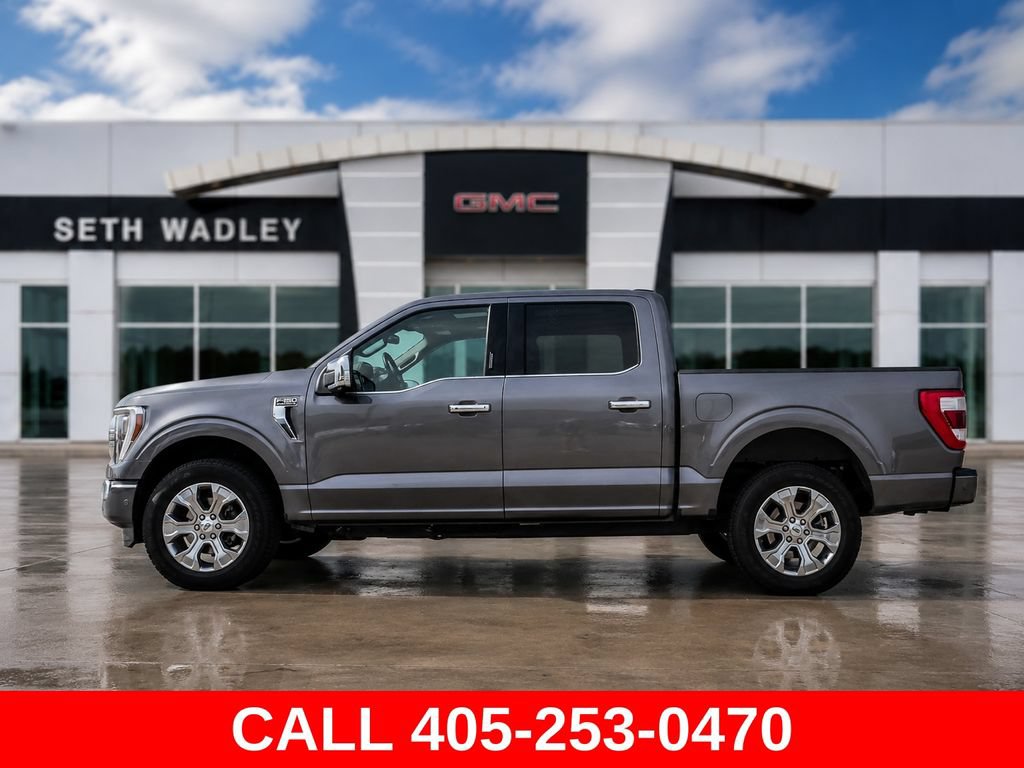 Used 2021 Ford F150 Platinum w/ Equipment Group 701A High AWD/4WD image 70