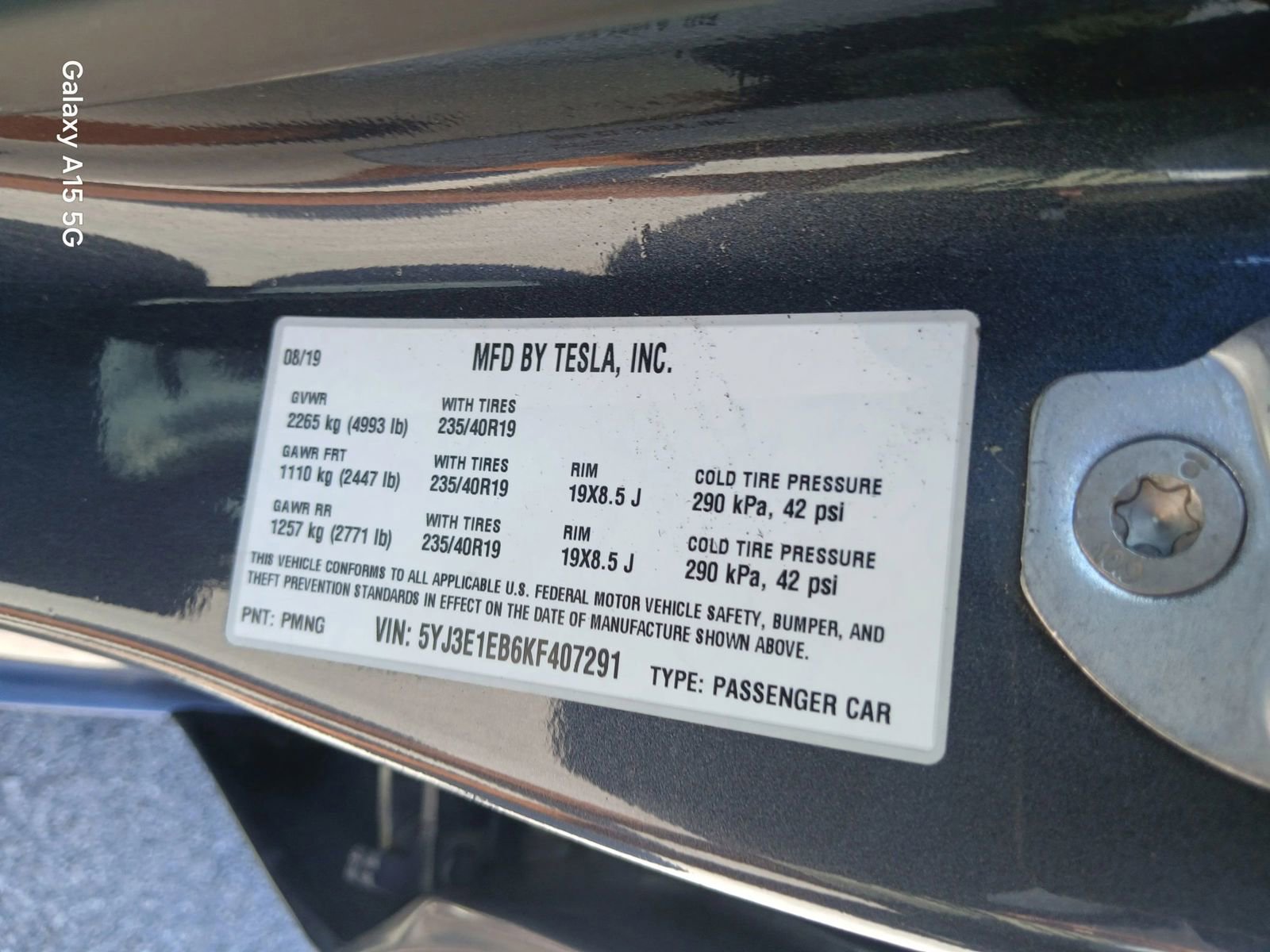 Used 2019 Tesla Model 3 Long Range AWD/4WD image 10