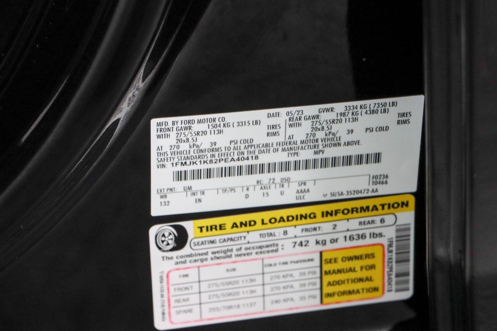 Used 2023 Ford Expedition Max Limited RWD image 36