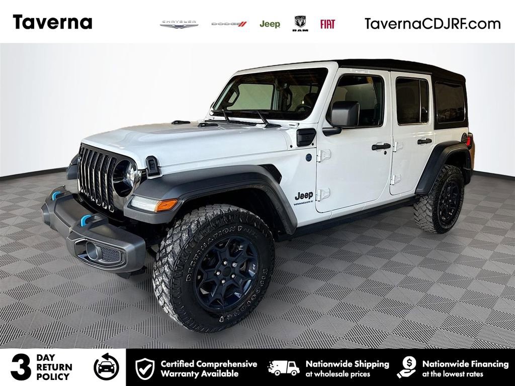 Used 2023 Jeep Wrangler Unlimited w/ 8.4" Radio Group image 1