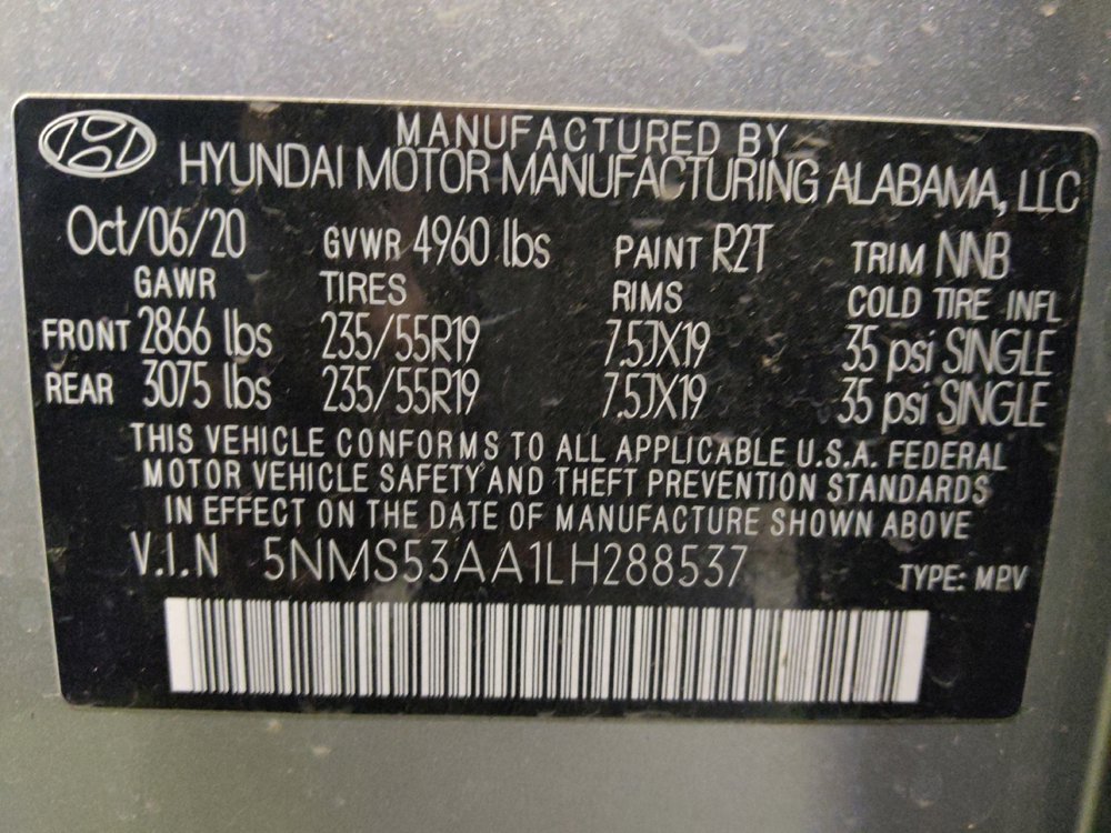 Used 2020 Hyundai Santa Fe Limited FWD image 33