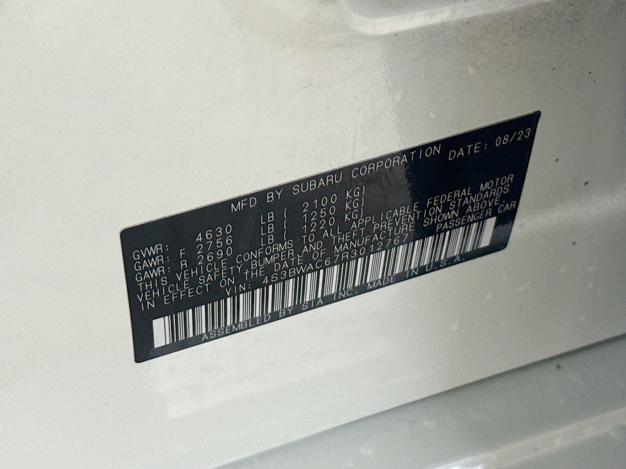 Used 2024 Subaru Legacy Premium image 37