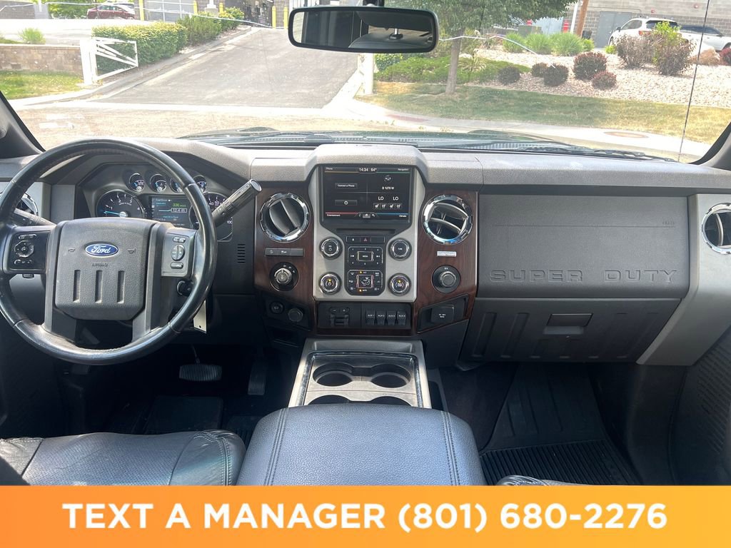 Used 2015 Ford F350 Lariat w/ Lariat Ultimate Package AWD/4WD image 12