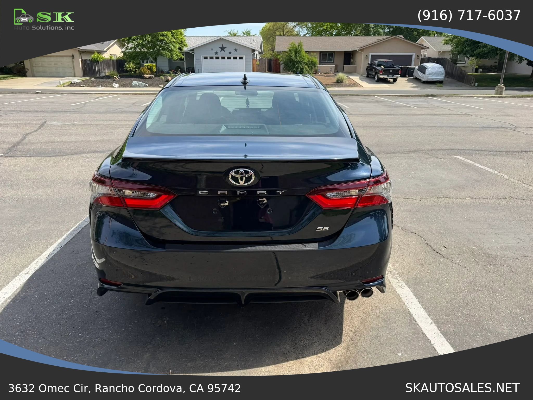 Used 2021 Toyota Camry SE w/ Carpet Mat Package (TMS) FWD image 4