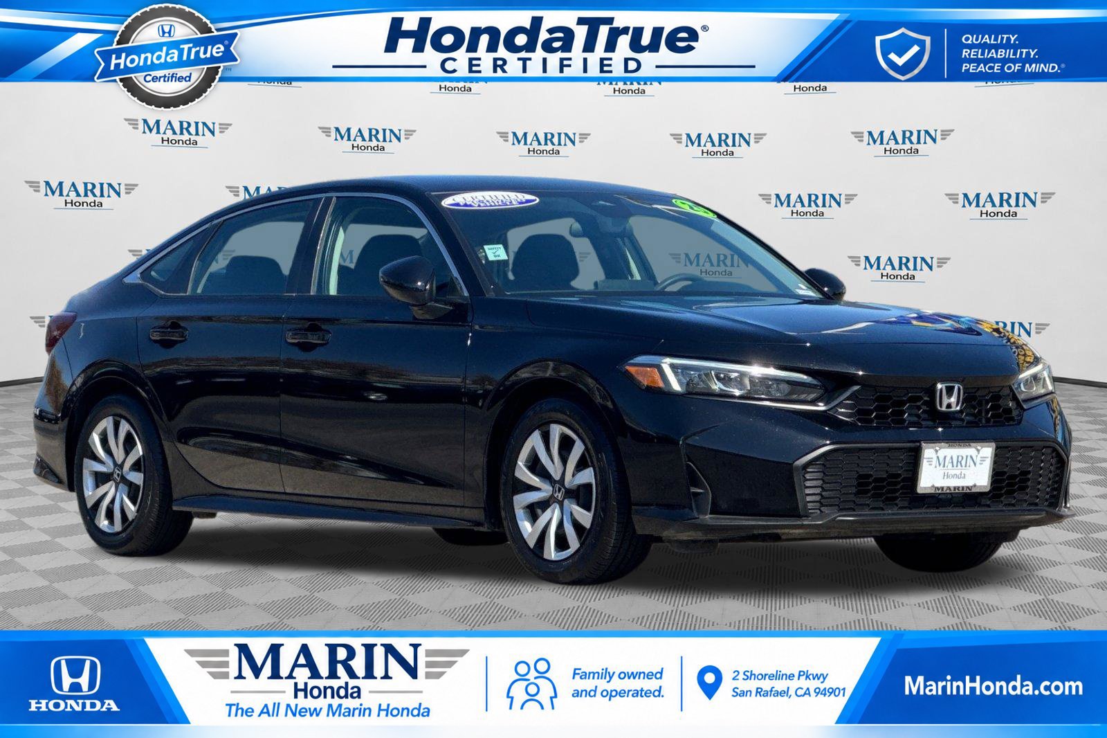 Certified 2025 Honda Civic LX 360° Tour