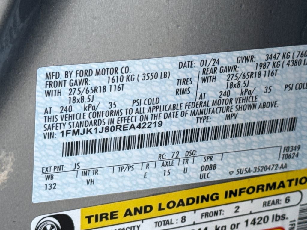 Used 2024 Ford Expedition Max XLT AWD/4WD image 35