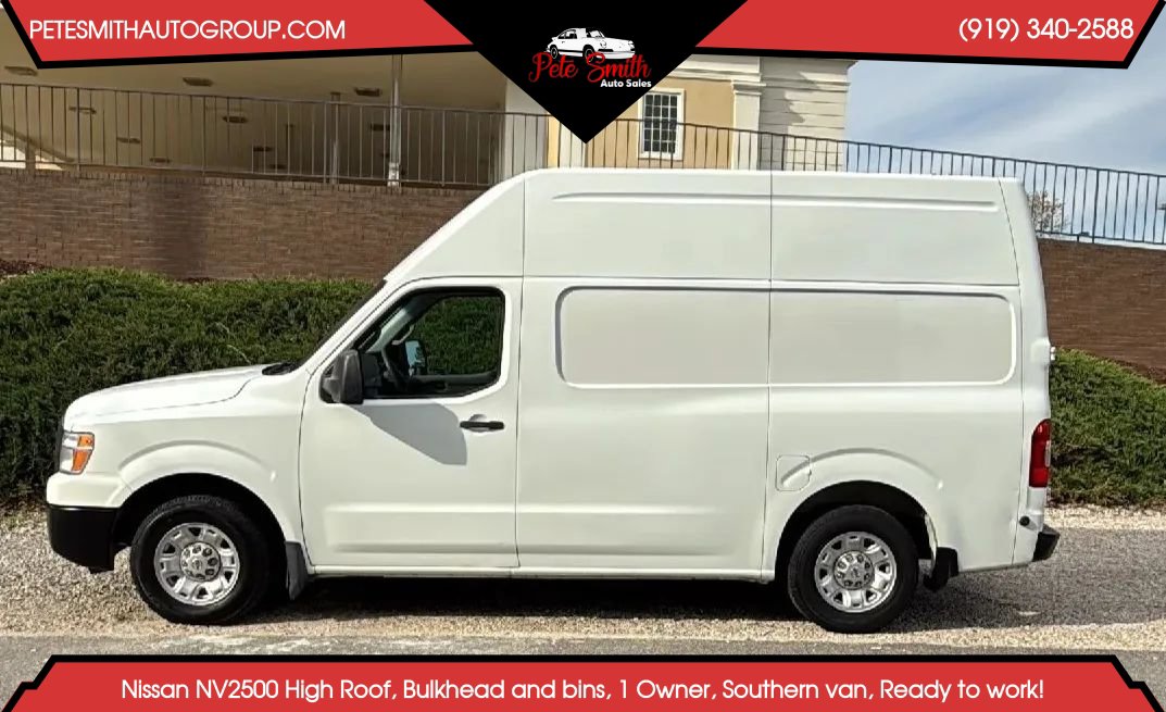 Used 2014 Nissan NV 2500 SV w/ Side & Curtain Airbag Package RWD image 1