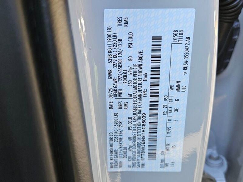 New 2026 Ford F350 XL image 20