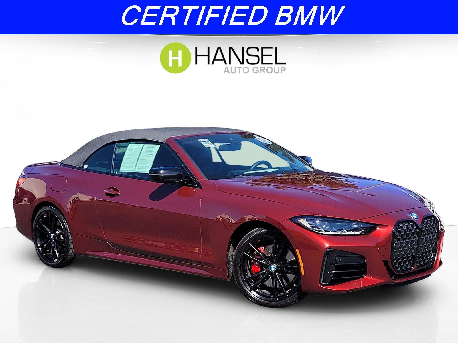 Used 2024 BMW 440i xDrive Convertible w/ Premium Package