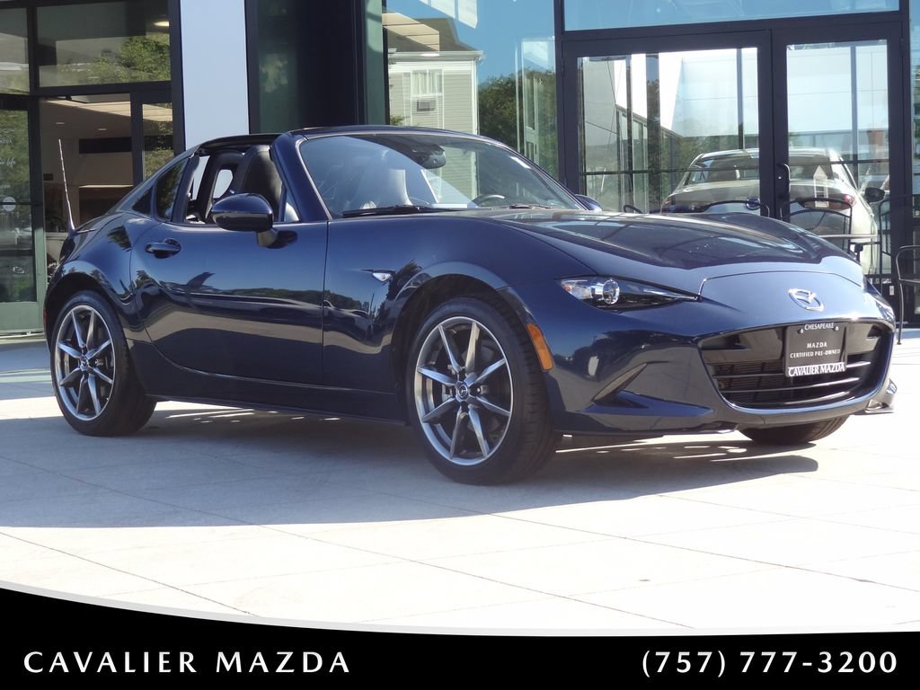 Certified 2021 MAZDA MX-5 Miata RF Grand Touring