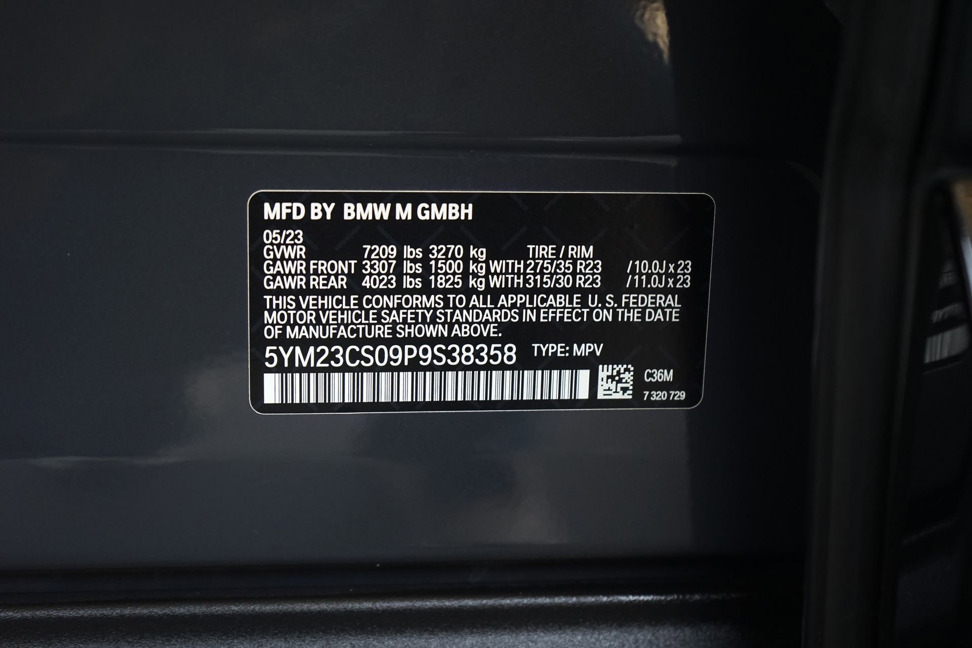 Used 2023 BMW XM AWD/4WD image 35