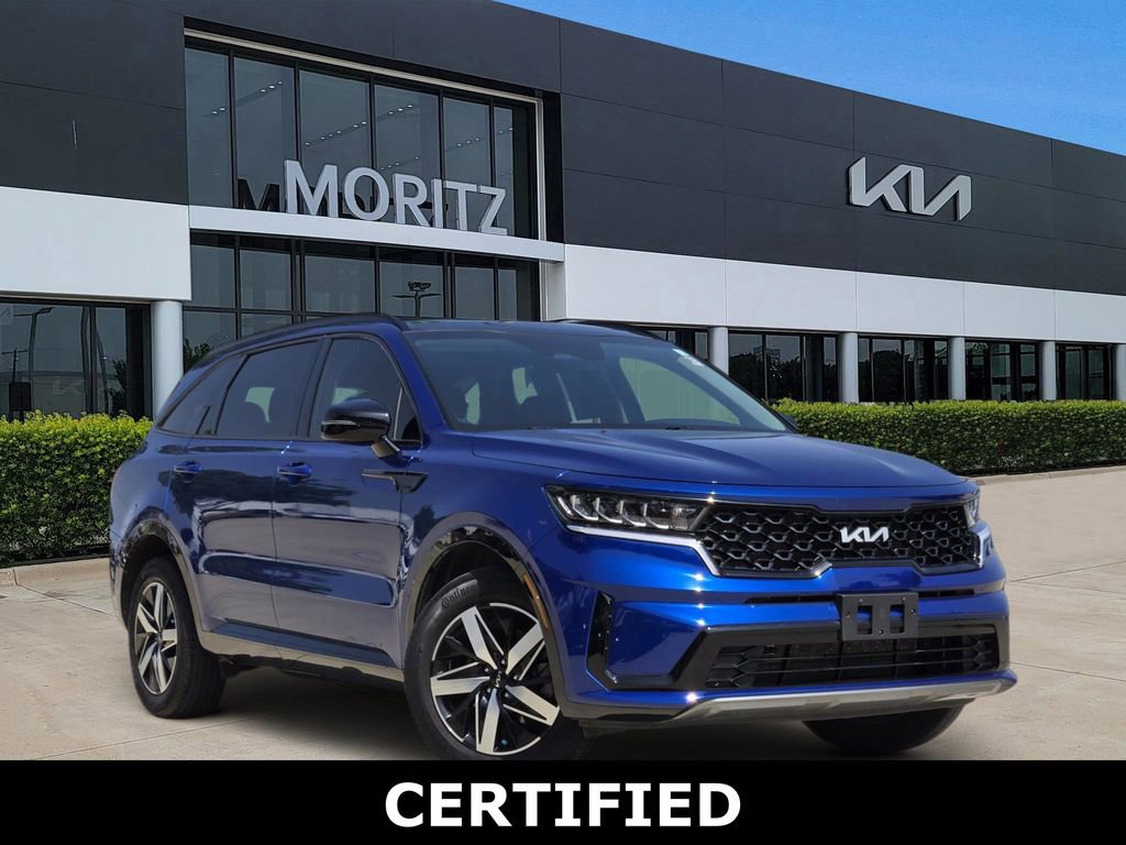 Certified 2022 Kia Sorento S w/ Panoramic Sunroof Package FWD image 1