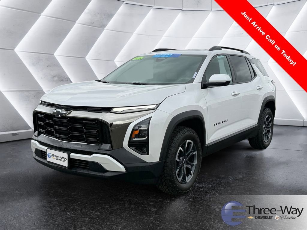Certified 2025 Chevrolet Equinox ACTIV w/ Safety and Technology Package