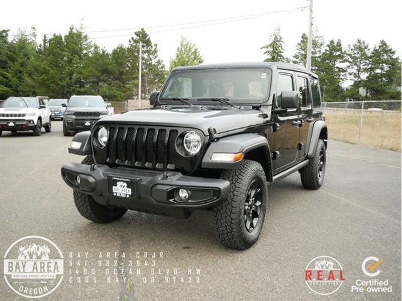 Certified 2022 Jeep Wrangler Unlimited Sport