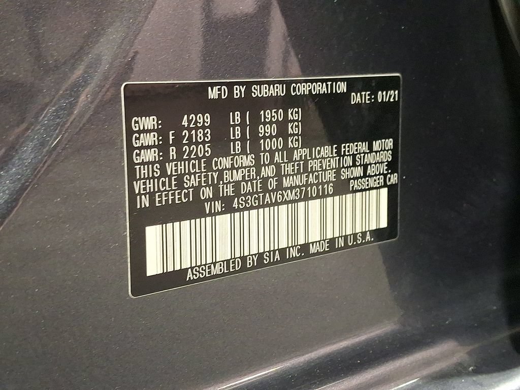 Used 2021 Subaru Impreza 2.0i Premium w/ Popular Package #2 AWD/4WD image 25