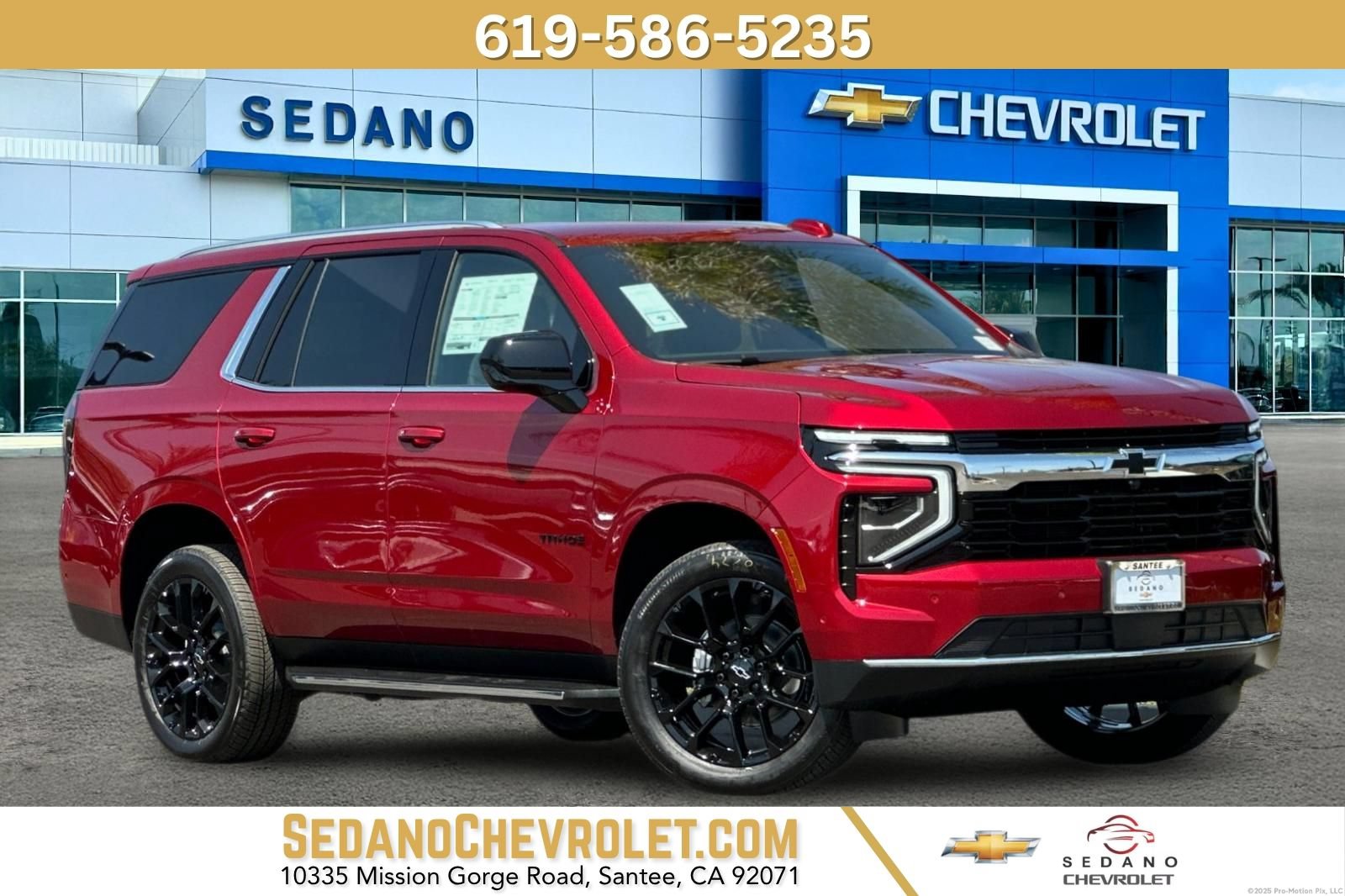 New 2026 Chevrolet Tahoe LS w/ LPO, Dark Essentials Package RWD image 1