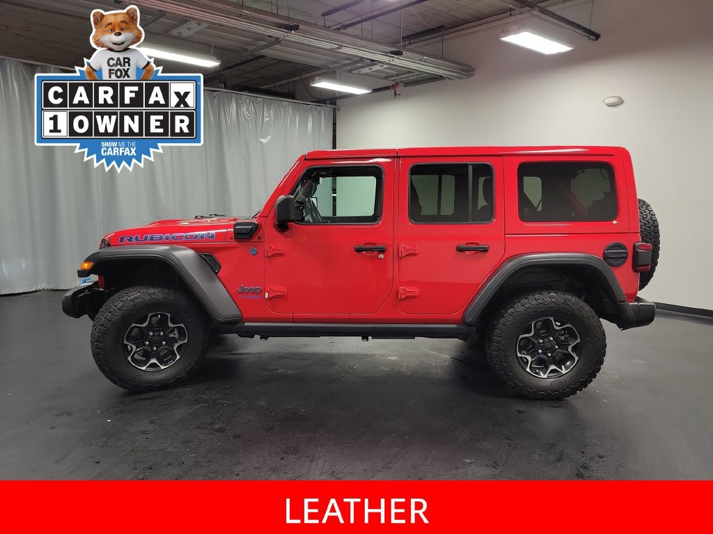 Used 2021 Jeep Wrangler Unlimited Rubicon 4xe w/ Cold Weather Group AWD/4WD image 5