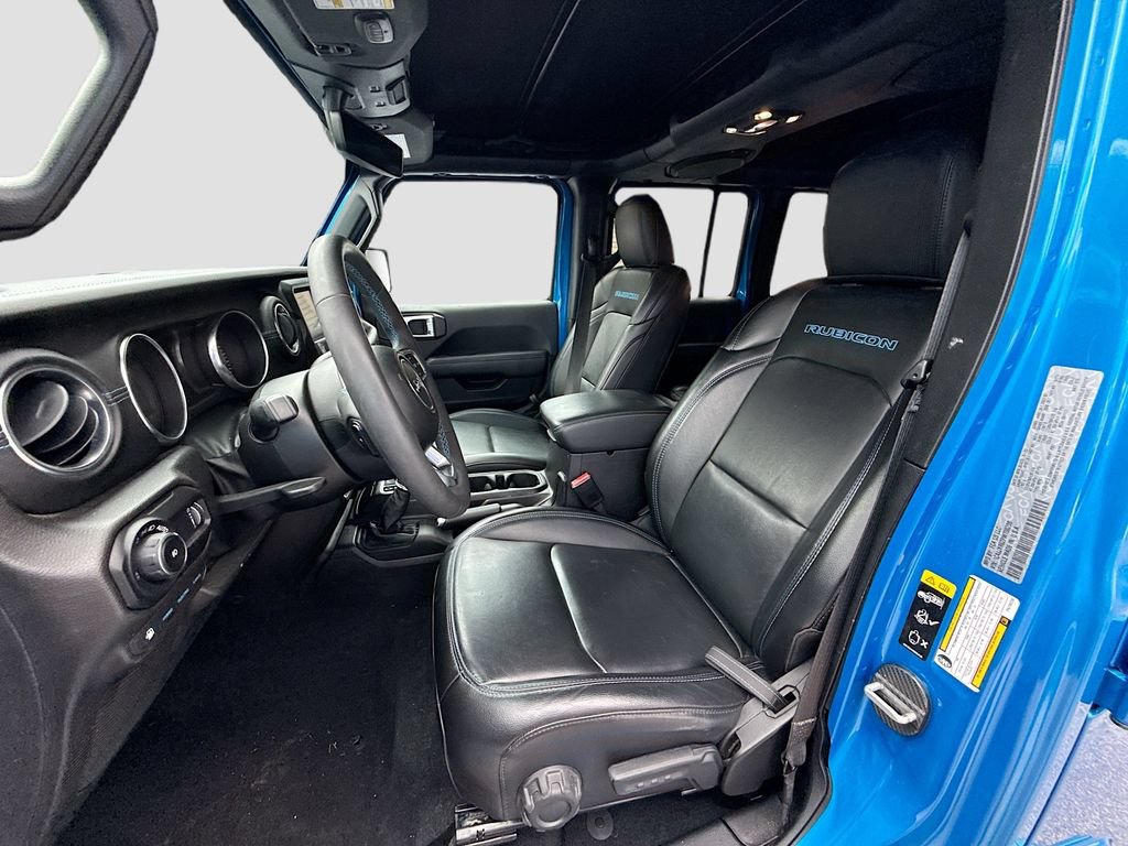 Used 2023 Jeep Wrangler Unlimited Rubicon 4xe w/ Cold Weather Group AWD/4WD image 23