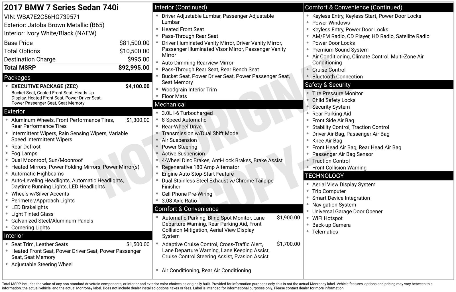 Used 2017 BMW 740i image 6