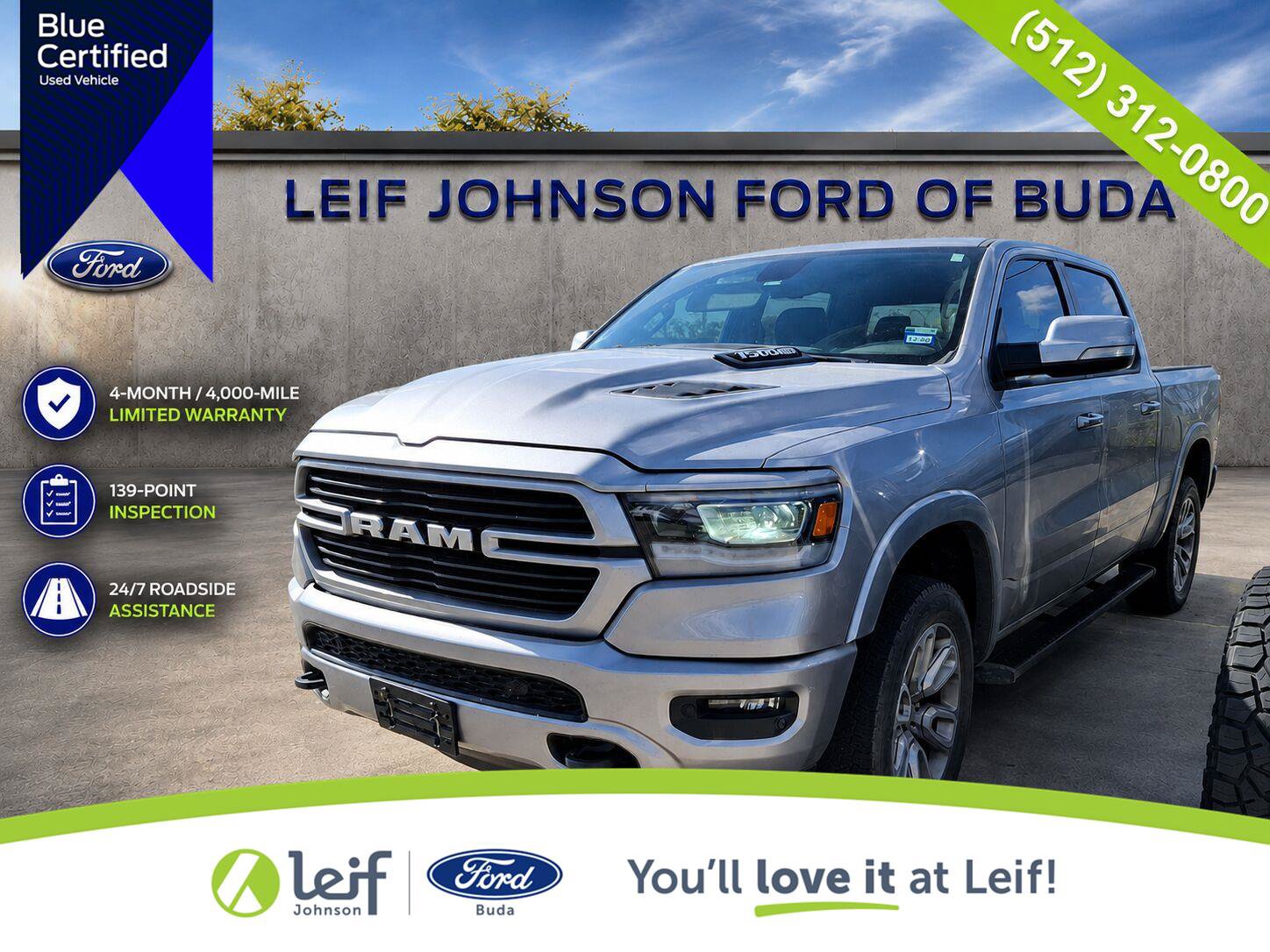Used 2020 RAM 1500 Laramie w/ Sport Appearance Package AWD/4WD image 1