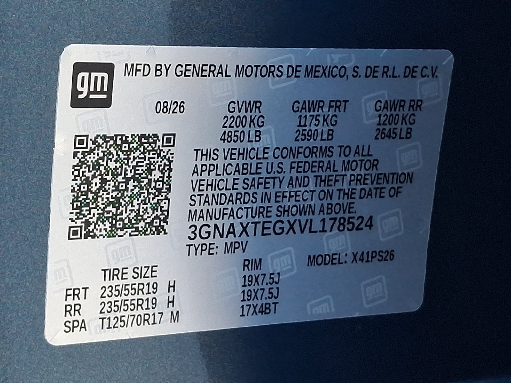 New 2027 Chevrolet Equinox RS w/ Convenience Package III AWD/4WD image 19