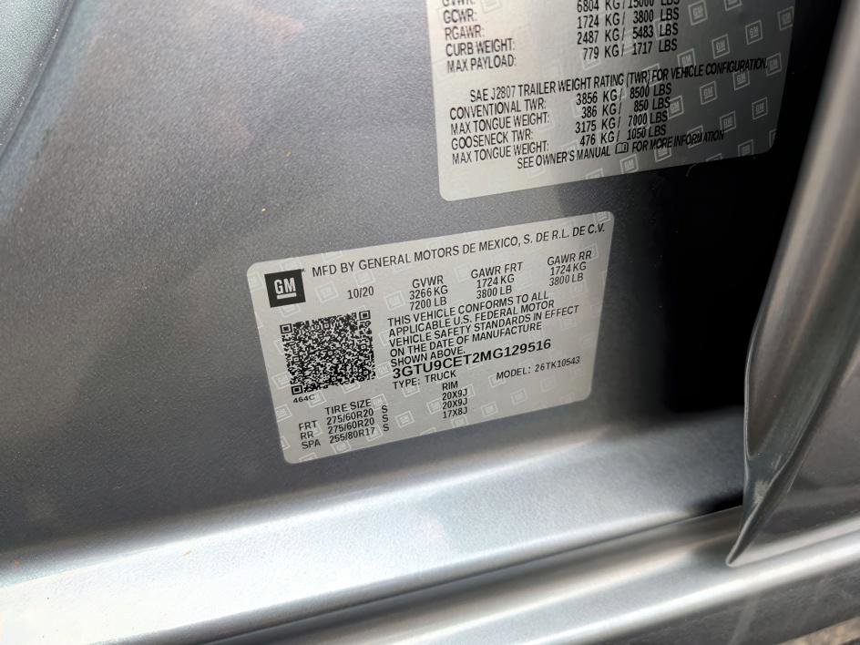 Used 2021 GMC Sierra 1500 Elevation image 25