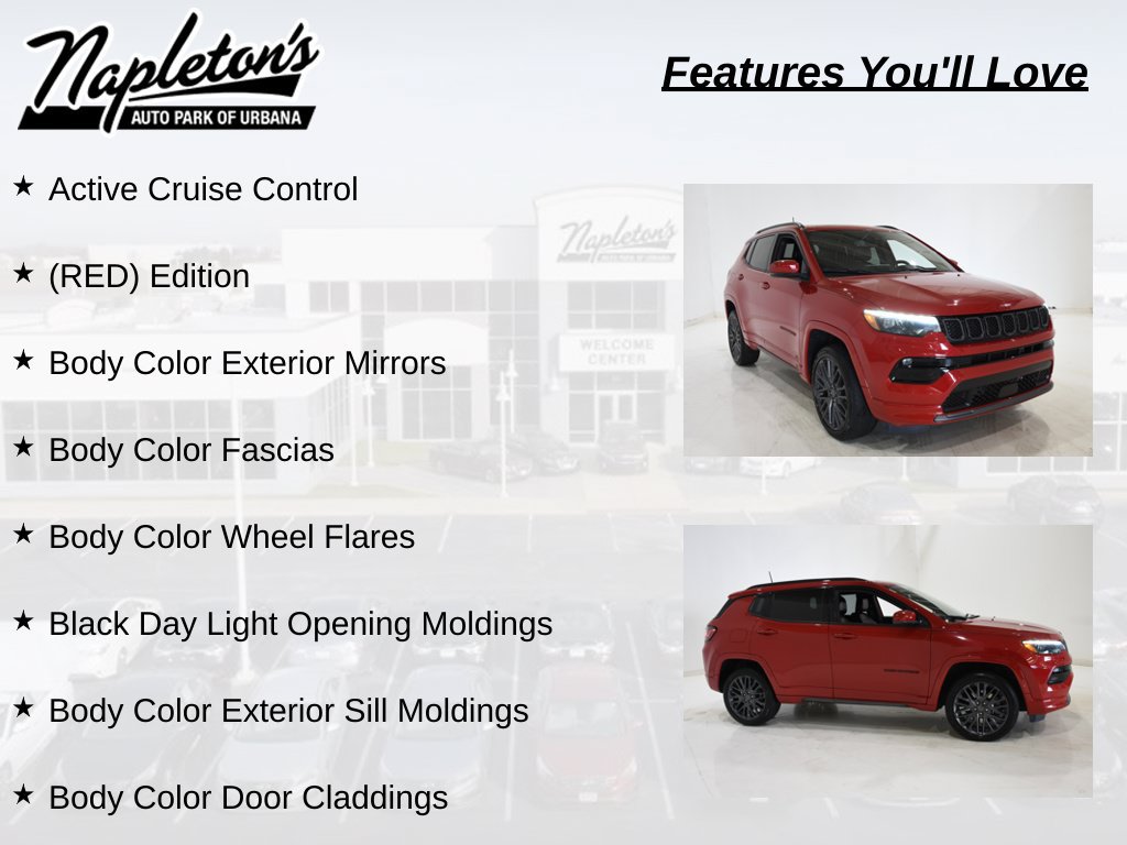Used 2023 Jeep Compass Limited w/ Elite Group for (Red) Edition AWD/4WD image 27