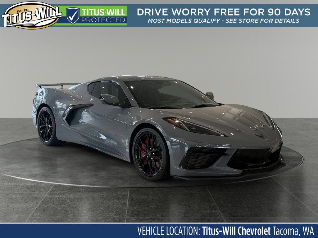 Used 2025 Chevrolet Corvette Stingray Preferred Cpe w/ Z51 Performance Package RWD image 1