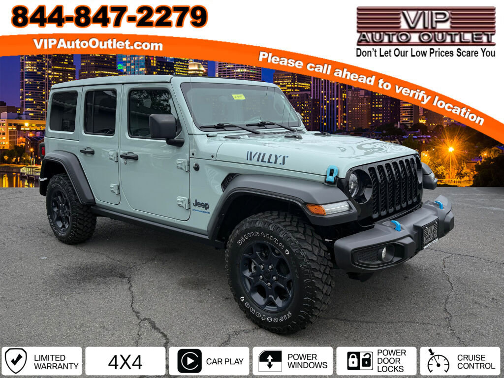 Used 2023 Jeep Wrangler Unlimited w/ Sun & Screen Package
