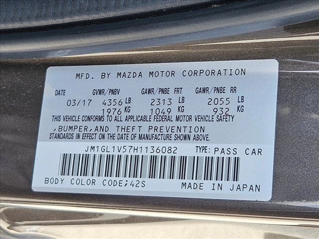 Used 2017 MAZDA MAZDA6 Touring FWD image 24