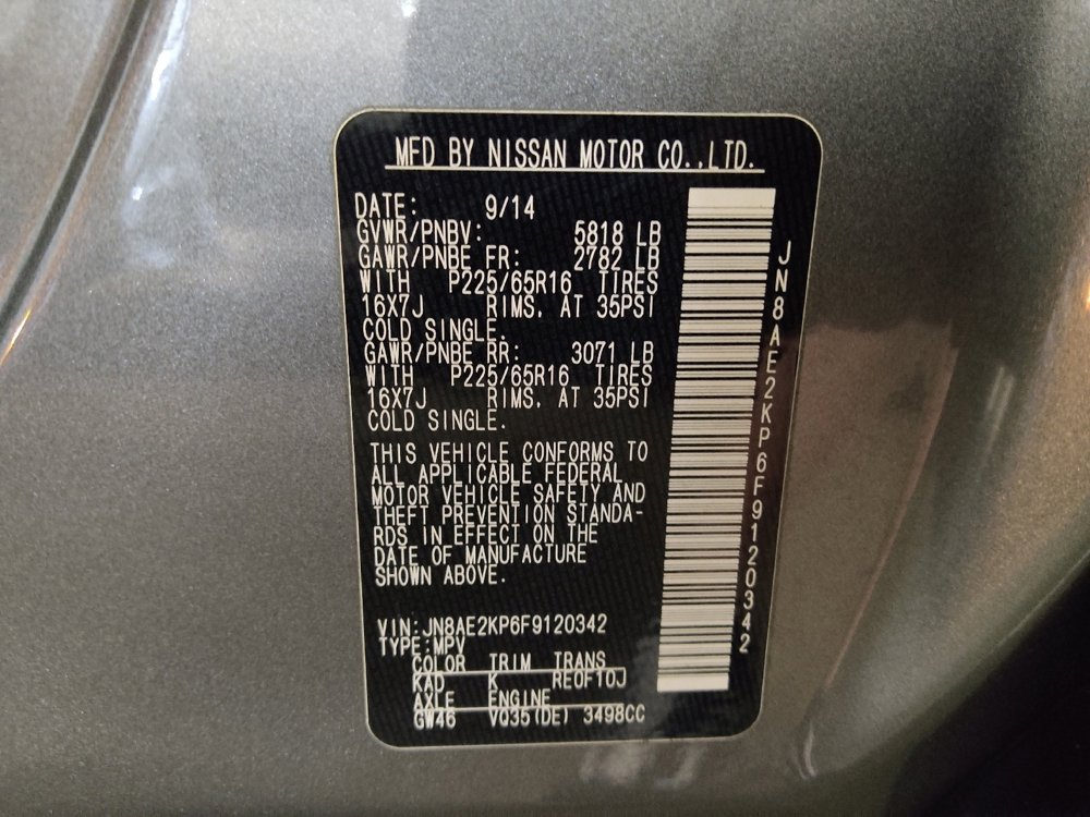 Used 2015 Nissan Quest SV image 33